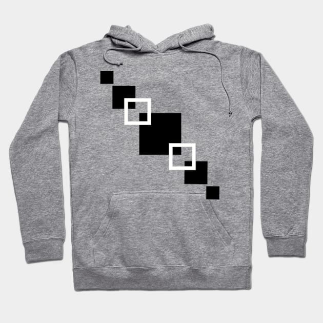 Minimalist geometric art Hoodie by SAMUEL FORMAS